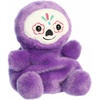 Aurora® Spooky Palm Pals™ Sonia Sugar Skull™ Stuffed Animal – Fun Collectible Plush for Kids and Adult Collectors – Perfect for Halloween Decorations and Gifts – Purple 4.5 Inches