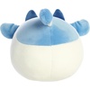 Aurora® Squishy Mooples™ Blythe Blueberry Milk™ Stuffed Animal – Soft and Cuddly Toy for Imaginative Play – Perfect for Birthdays, Adults and Kids All Ages – Blue 7 Inches