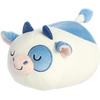 Aurora® Squishy Mooples™ Blythe Blueberry Milk™ Stuffed Animal – Soft and Cuddly Toy for Imaginative Play – Perfect for Birthdays, Adults and Kids All Ages – Blue 7 Inches