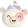 Aurora Squishy Mooples Cece Cereal Milk Stuffed Animal – Soft and Cuddly Toy for Imaginative Play for Adults and Kids – Multicolor 7 Inches