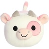 Aurora® Squishy Mooples™ Starla Strawberry Milk™ Stuffed Animal – Soft and Cuddly Toy for Imaginative Play – Perfect for Birthdays, Adults and Kids All Ages – Pink 7 Inches