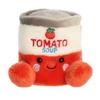 Aurora® Adorable Palm Pals™ Andy Tomato Soup Can™ Stuffed Animal – Fun Collectible Plush For Kids and Adult Collectors – Perfect for Decorating Rooms and Birthday Gifts – Red 4 Inches