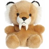 Aurora® Adorable Palm Pals™ Ash Saber Tooth Tiger™ Stuffed Animal – Fun Collectible Plush for Kids and Adult Collectors – Perfect for Decorating Rooms and Birthday Gifts – Brown 5 Inches
