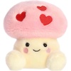 Aurora Adorable Palm Pals Brooklyn Mushroom Stuffed Animal – Fun Seasonal Plush for Kids and Adult Collectors – Perfect for Decorating Rooms and Valentine’s Day – Pink 5 Inches