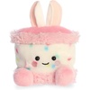 Aurora Adorable Palm Pals Bubbi Bunny Cake Stuffed Animal – Fun Collectible Plush For Kids and Adult Collectors – Seasonal Plush For Easter Holiday – Pink 5.5 Inches