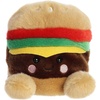 Aurora® Adorable Palm Pals™ Charles Cheeseburger™ Stuffed Animal – Fun Collectible Plush for Kids and Adult Collectors – Perfect for Decorating Rooms and Birthday Gifts – Brown 5 Inches