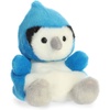 Aurora Adorable Palm Pals Chatters Blue Jay Stuffed Animal – Fun Collectible Plush for Kids and Adult Collectors – Perfect for Decorating Rooms and Birthday Gifts – Blue 5 Inches