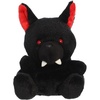 Aurora Adorable Palm Pals Dante Hellhound Stuffed Animal – Fun Collectible Plush for Kids and Adult Collectors – Perfect for Decorating Rooms and Birthday Gifts – Black 5.5 Inches