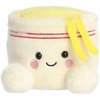 Aurora® Adorable Palm Pals™ Dashi Cup Noodles™ Stuffed Animal – Fun Collectible Plush for Kids and Adult Collectors – Perfect for Decorating Rooms and Birthday Gifts – White 5 Inches