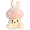 Aurora Adorable Palm Pals Diana Bunny Mushroom Stuffed Animal – Fun Collectible Plush For Kids and Adult Collectors – Seasonal Plush For Easter Holiday – Pink 5 Inches