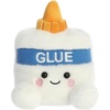 Aurora® Adorable Palm Pals™ Gooey Glue™ Stuffed Animal – Fun Collectible Plush for Kids and Adult Collectors – Perfect for Decorating Rooms and Birthday Gifts – White 5 Inches