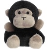 Aurora® Adorable Palm Pals™ Gunga Gorilla™ Stuffed Animal – Fun Collectible Plush for Kids and Adult Collectors – Perfect for Decorating Rooms and Birthday Gifts – Black 4.5 Inches