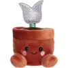 Aurora® Adorable Palm Pals™ Holland Potted Tulip Stuffed Animal – Fun Collectible Plush for Kids and Adult Collectors – Perfect for Decorating Rooms and Birthday Gifts – Brown 5 Inches