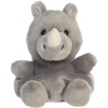 Aurora Adorable Palm Pals Jambo Rhino Stuffed Animal – Fun Collectible Plush for Kids and Adult Collectors – Perfect for Decorating Rooms and Birthday Gifts – Gray 5 Inches