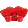Aurora Adorable Palm Pals Kissie Lips Stuffed Animal – Fun Seasonal Plush For Kids and Adult Collectors – Perfect for Decorating Rooms and Valentine’s Day – Red 6 Inches