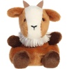 Aurora Adorable Palm Pals Meadow Goat Stuffed Animal – Fun Collectible Plush for Kids and Adult Collectors – Perfect for Decorating Rooms and Birthday Gifts – Brown 5 Inches