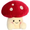 Aurora® Adorable Palm Pals™ Party Sized Amanita Mushroom™ Stuffed Animal – Fun Collectible Plush for Kids and Adult Collectors – Perfect for Decorating Rooms and Birthday Gifts – Red 7.5 Inches
