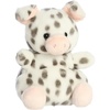 Aurora® Adorable Palm Pals™ Party Sized Piggles Spotted Piglet™ Stuffed Animal – Fun Collectible Plush for Kids and Adult Collectors – Perfect for Decorating Rooms and Birthday Gifts – Gray 8 Inches