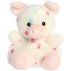 Aurora® Adorable Palm Pals™ Patsy Funfetti Pig™ Stuffed Animal – Fun Collectible Plush for Kids and Adult Collectors – Perfect for Decorating Rooms and Birthday Gifts – White 5 Inches