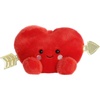 Aurora Adorable Palm Pals Romeo Cupid Heart Stuffed Animal – Fun Seasonal Plush For Kids and Adult Collectors – Perfect for Decorating Rooms and Valentine’s Day – Red 5 Inches
