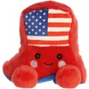 Aurora® Adorable Palm Pals™ Stripes Cowboy Boot™ Stuffed Animal – Fun Collectible Plush for Kids and Adult Collectors – Perfect for Decorating Rooms and Birthday Gifts – Multicolor 5 Inches