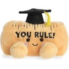 Aurora Adorable Palm Pals You Rule Ruler Stuffed Animal – Fun Collectible Plush for Kids and Adult Collectors – A Gift of Affection to Express Congratulations – Brown 5.5 Inches