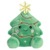 Aurora Festive Palm Pals Balsam Christmas Tree Stuffed Animal – Fun Seasonal Plush For Kids and Adult Collectors – Perfect For Holiday Decorations or Gifts – Green 4 Inches