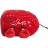 Aurora® Festive Palm Pals™ Eudora Gift Tag™ Stuffed Animal – Fun Collectible Plush for Kids and Adult Collectors – Perfect for Holiday Decorations or Gifts – Red 5 Inches