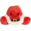 Aurora Festive Palm Pals Santa Cowboy Hat Stuffed Animal – Fun Seasonal Plush for Kids and Adult Collectors – Perfect for Holiday Decorations or Gifts – Red 5 Inches