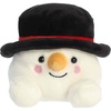 Aurora Festive Palm Pals Sven Snowman Stuffed Animal – Fun Seasonal Plush for Kids and Adult Collectors – Perfect for Holiday Decorations or Gifts – White 4.5 Inches