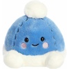 Aurora® Festive Palm Pals™ Vail Beanie™ Stuffed Animal – Fun Collectible Plush for Kids and Adult Collectors – Perfect for Holiday Decorations or Gifts – Blue 5 Inches