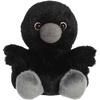 Aurora Spooky Palm Pals Poe Raven Stuffed Animal – Fun Seasonal Plush for Kids and Adult Collectors – Perfect for Halloween Decorations and Gifts – Black 4.5 Inches