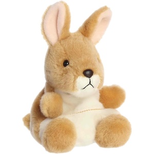 Aurora® Adorable Palm Pals™ Adelaide Kangaroo™ Stuffed Animal – Fun Collectible Plush for Kids and Adult Collectors – Perfect for Decorating Rooms and Birthday Gifts – Brown 5 Inches