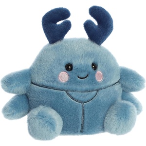 Aurora® Adorable Palm Pals™ Agatha Beetle™ Stuffed Animal – Fun Collectible Plush for Kids and Adult Collectors – Perfect for Decorating Rooms and Birthday Gifts – Blue 5.5 Inches