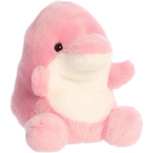 Aurora® Adorable Palm Pals™ Amazonia Pink Dolphin™ Stuffed Animal – Fun Collectible Plush for Kids and Adult Collectors – Perfect for Decorating Rooms and Birthday Gifts – 4.5 Inches