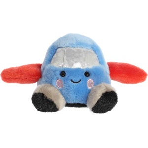 Aurora® Adorable Palm Pals™ Amelia Jet™ Stuffed Animal – Fun Collectible Plush for Kids and Adult Collectors – Perfect for Decorating Rooms and Birthday Gifts – Blue 6 Inches