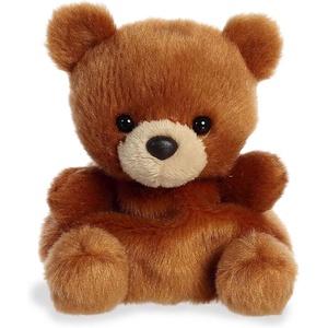 Aurora® Adorable Palm Pals™ Artie Bear™ Stuffed Animal – Pocket-Sized Play – Collectable Fun – Brown 5 Inches