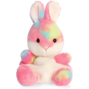 Aurora Adorable Palm Pals Bubblegum Jellybean Bunny Stuffed Animal – Fun Collectible Plush For Kids and Adult Collectors – Seasonal Plush For The Spring Season – Pink 5.5 Inches