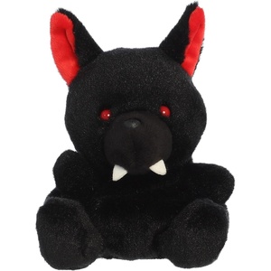Aurora Adorable Palm Pals Dante Hellhound Stuffed Animal – Fun Collectible Plush for Kids and Adult Collectors – Perfect for Decorating Rooms and Birthday Gifts – Black 5.5 Inches
