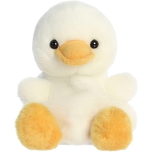 Aurora® Adorable Palm Pals™ Gavin Goose Stuffed Animal – Fun Collectible Plush for Kids and Adult Collectors – Perfect for Decorating Rooms and Birthday Gifts – White 4.5 Inches