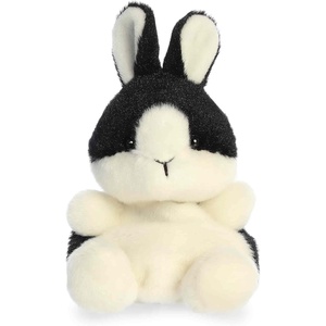 Aurora Adorable Palm Pals Jan Dutch Bunny Stuffed Animal – Fun Collectible Plush for Kids and Adult Collectors – Perfect for Decorating Rooms and Birthday Gifts – White 5.5 Inches