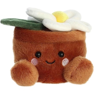 Aurora® Adorable Palm Pals™ Junie Daisy™ Stuffed Animal – Fun Collectible Plush for Kids and Adult Collectors – Perfect for Decorating Rooms and Birthday Gifts – Brown 4.5 Inches