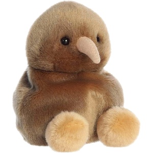 Aurora® Adorable Palm Pals™ Kiri Kiwi™ Stuffed Animal – Fun Collectible Plush for Kids and Adult Collectors – Perfect for Decorating Rooms and Birthday Gifts – Brown 5 Inches
