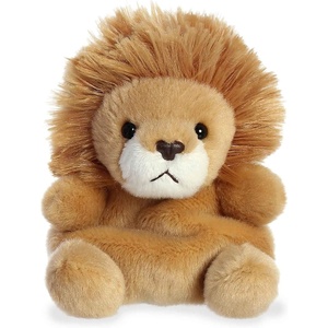 Aurora® Adorable Palm Pals™ Leno Lion™ Stuffed Animal – Pocket-Sized Play – Collectable Fun – Brown 5 Inches
