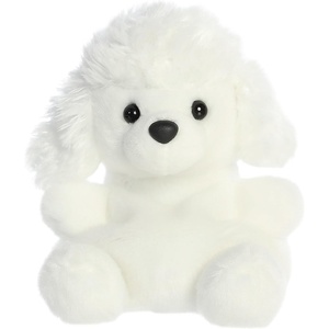 Aurora® Adorable Palm Pals™ Lulu Poodle™ Stuffed Animal – Fun Collectible Plush for Kids and Adult Collectors – Perfect for Decorating Rooms and Birthday Gifts – White 5.5 Inches