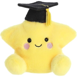 Aurora® Adorable Palm Pals™ Magna Graduation Star™ Stuffed Animal – Fun Collectible Plush for Kids and Adult Collectors – Perfect for Decorating Rooms and Birthday Gifts – Yellow 5 Inches