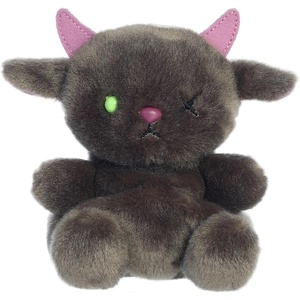 Aurora Adorable Palm Pals Murk Monster Stuffed Animal – Fun Collectible Plush for Kids and Adult Collectors – Perfect for Decorating Rooms and Birthday Gifts – Black 5 Inches