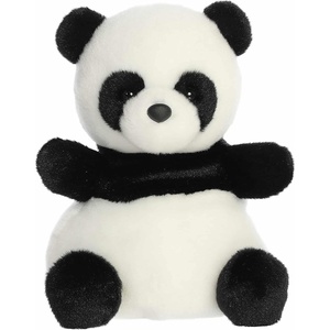 Aurora® Adorable Palm Pals™ Party Sized Bamboo Panda™ Stuffed Animal – Fun Collectible Plush for Kids and Adult Collectors – Perfect for Decorating Rooms and Birthday Gifts – White 8 Inches