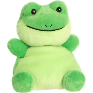 Aurora® Adorable Palm Pals™ Party Sized Ribbits Frog™ Stuffed Animal – Fun Collectible Plush for Kids and Adult Collectors – Perfect for Decorating Rooms and Birthday Gifts – Green 8 Inches