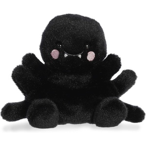 Aurora® Adorable Palm Pals™ Penny Mae Spider™ Stuffed Animal – Fun Collectible Plush for Kids and Adult Collectors – Perfect for Decorating Rooms and Birthday Gifts – Black 6 Inches